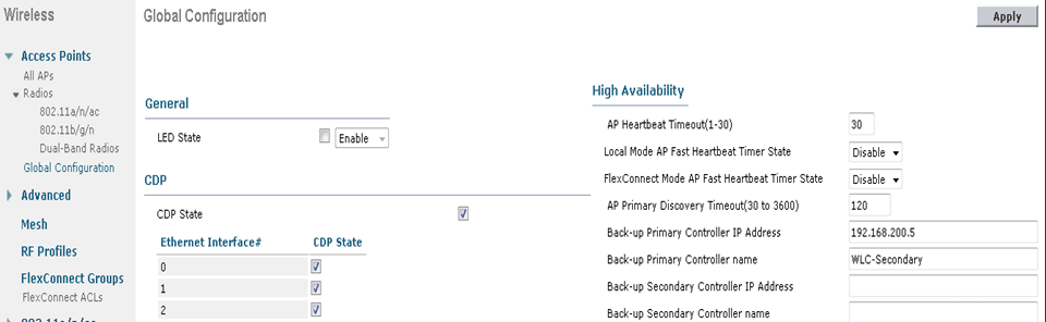 CISCO WIRELESS CONTROLLER REDUNDANCY OVER WAN 3 002 cisco wireless controller redundancy over wan03