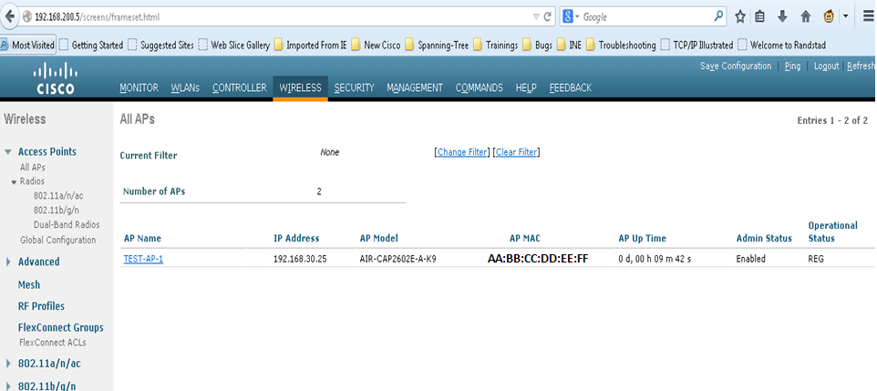 CISCO WIRELESS CONTROLLER REDUNDANCY OVER WAN 7 002 cisco wireless controller redundancy over wan07