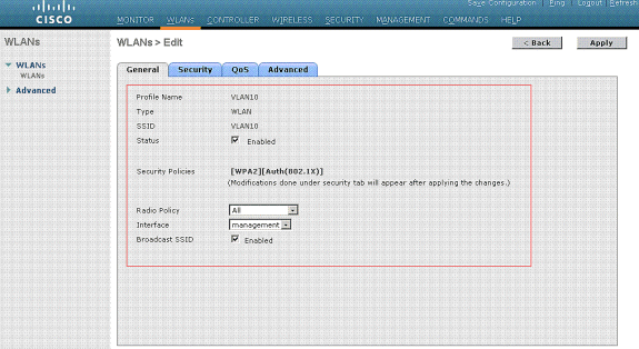 Dynamic VLAN Assignment: Wireless 6 004 dynamic vlan assignment wireless05