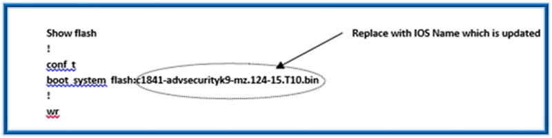 CISCO IOS UPGRADE 3 CISCO IOS UPGRADE3