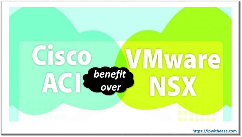 Cisco ACI benefit over VMware NSX 17 Cisco ACI Cost benefit over VMware NSX