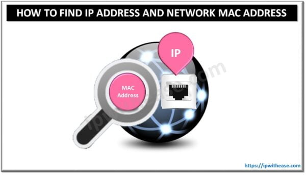 How to find IP Address and Network MAC Address - IP With Ease