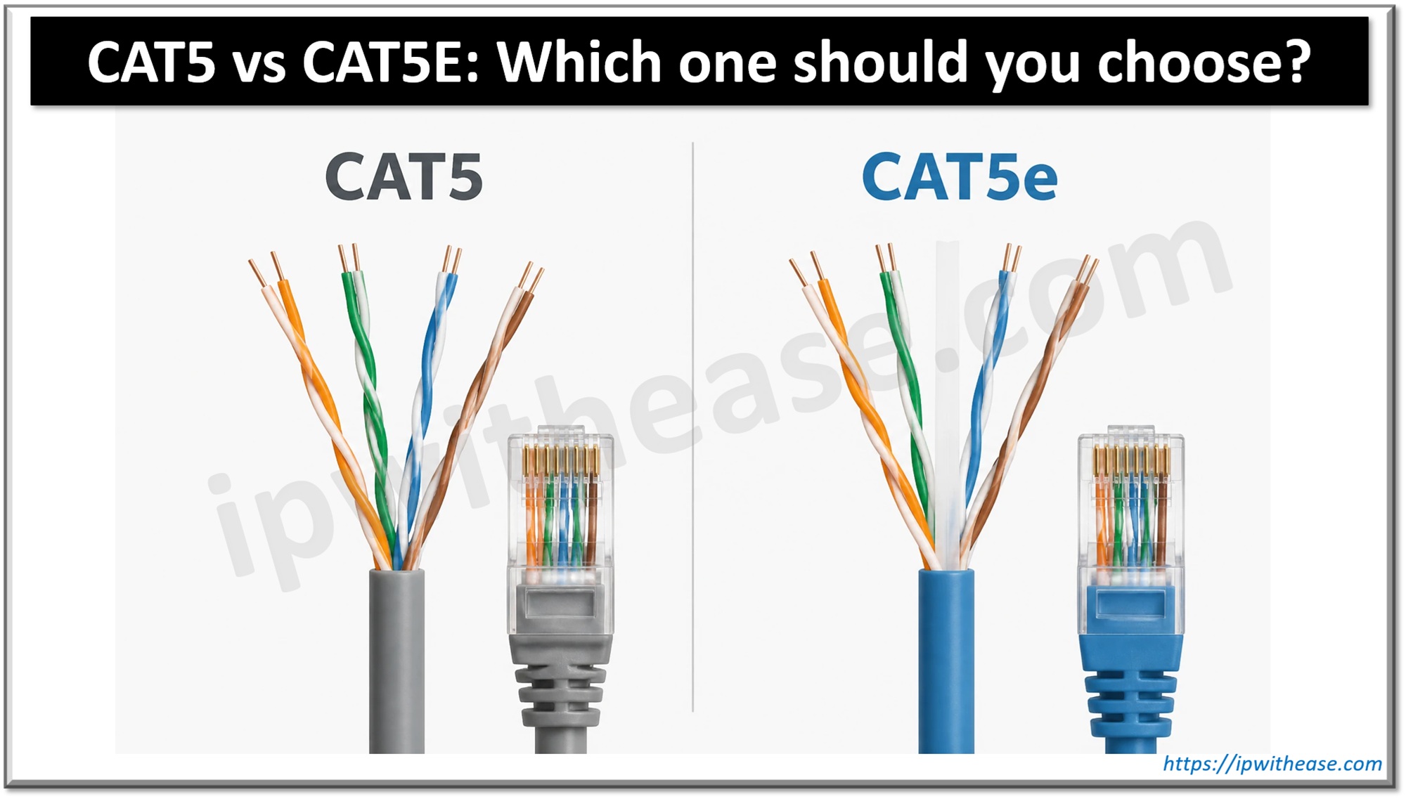 cat5 vs cat5e