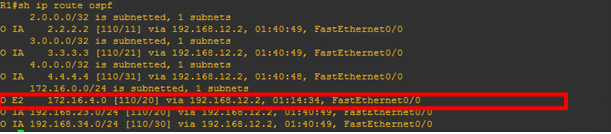 OSPF External Route Filtering not happening 4 OSPF EXTERNAL ROUTE FILTERING NOT HAPPENING