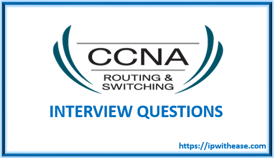 CCNA (R&S) Top 100+ Interview Questions