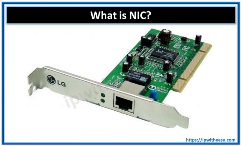 WHAT IS NIC (NETWORK INTERFACE CARD) - IP With Ease