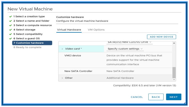 Creating VM on vSphere Web-Client 12 Creating VM on vSphere 12