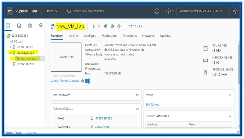 Creating VM on vSphere Web-Client - IP With Ease