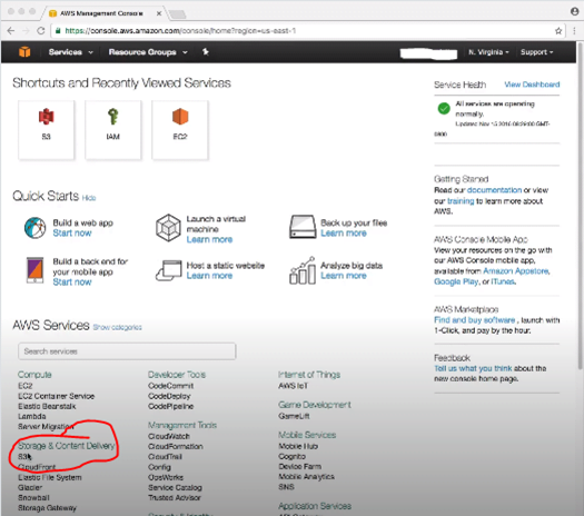 Amazon S3 Creating Bucket and Folder 5 Amazon S3 Creating Bucket and Folder
