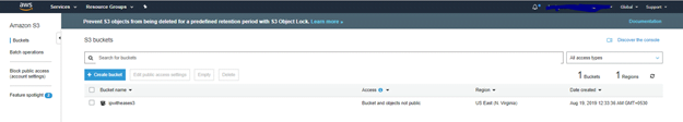 Amazon S3 Creating Bucket and Folder 5 img 5d62cebfed8f0