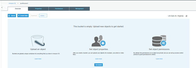 Amazon S3 Creating Bucket and Folder 6 img 5d62cecacd3a3