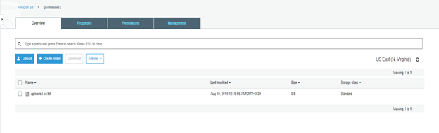 Amazon S3 Creating Bucket and Folder 9 img 5d62cf325d4c8