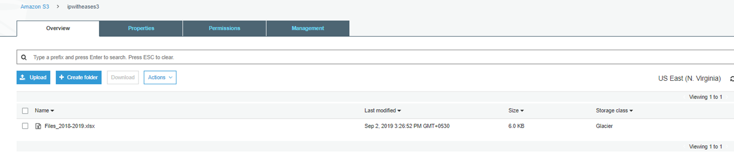 AWS Storage Classes in S3 5 img 5d6ffd577bba0