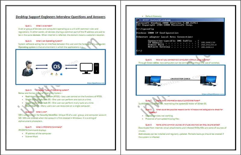 Desktop Support Engineer Interview Questions & Answers - Image 2