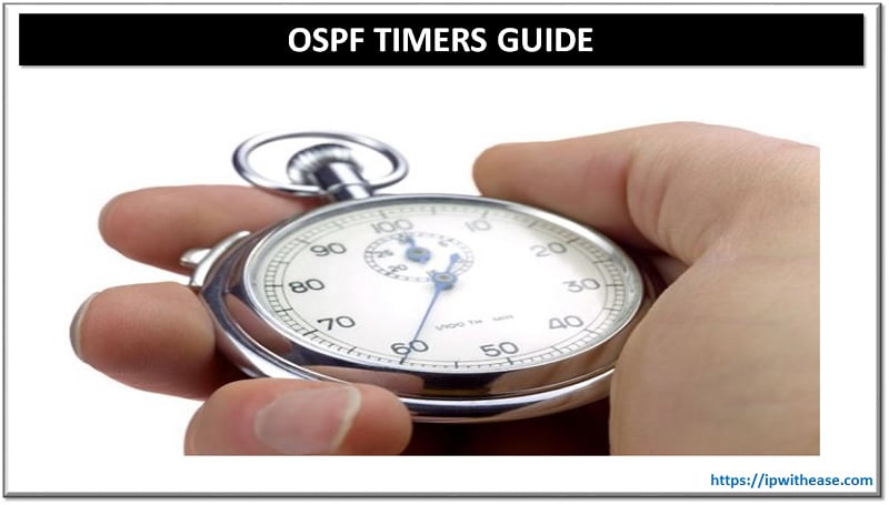 OSPF Timers Guide (Hello, Dead, Retransmit Intervals) 7 ospf timers types