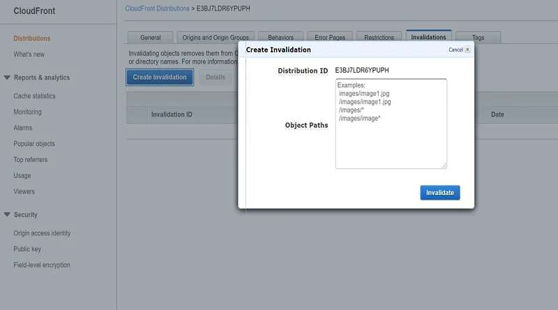 AWS Cloud-Front Setup with S3 bucket as Origin 11 AWS Cloud Front Setup with S3 bucket as Origin10