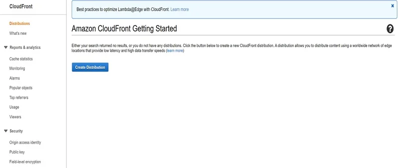 AWS Cloud-Front Setup with S3 bucket as Origin 3 AWS Cloud Front Setup with S3 bucket as Origin2