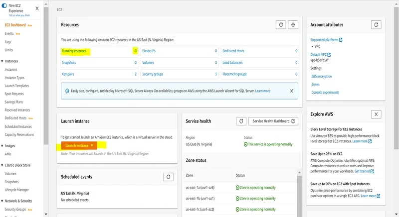Launching AWS EC2 Instance 2 Launching AWS EC2 INSTANCE2