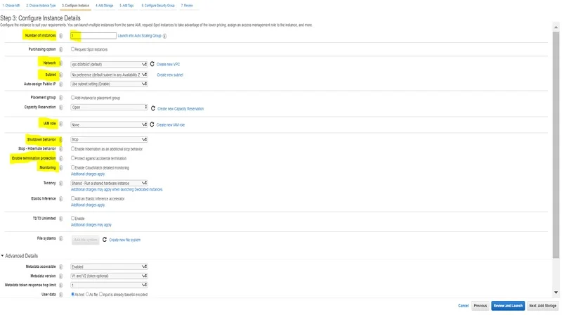 Launching AWS EC2 Instance 5 Launching AWS EC2 INSTANCE5