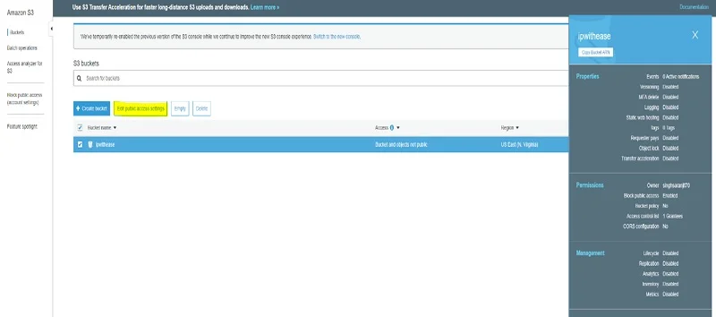 AWS S3 Bucket Creation 15 aws s3 bucket 15