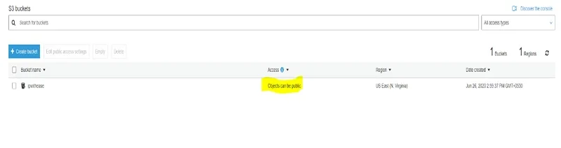 AWS S3 Bucket Creation 18 aws s3 bucket 18