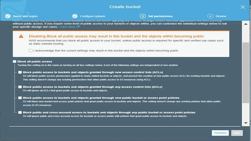 AWS S3 Bucket Creation 6 aws s3 bucket 6