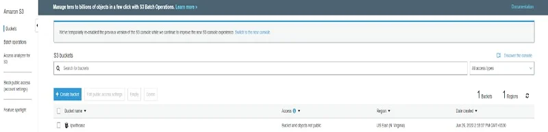 AWS S3 Bucket Creation 8 aws s3 bucket 8