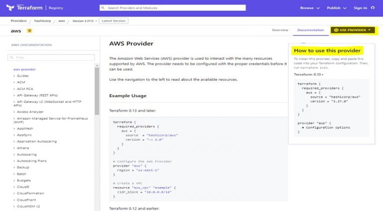 Terraform Providers Overview - IP With Ease