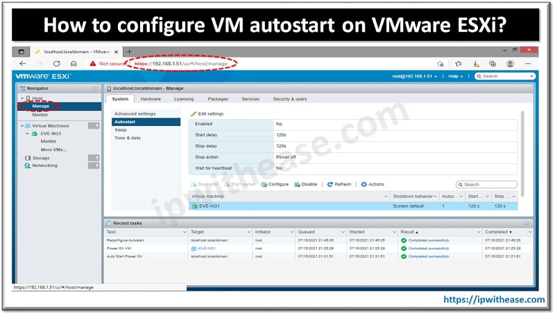 How to Configure VM AutoStart on VMware ESXi? 13 vm esxi