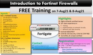 Free Training - Fortinet Firewall