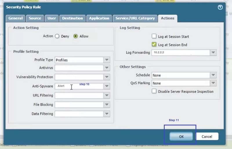 How to configure DNS Sinkhole: Palo Alto Networks 6 PALO ALTO DNS SINKHOLE 6