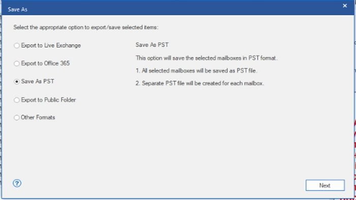 Stellar Converter for EDB- Best Alternative to Export Exchange mailbox to PST Format 5 stellar 4