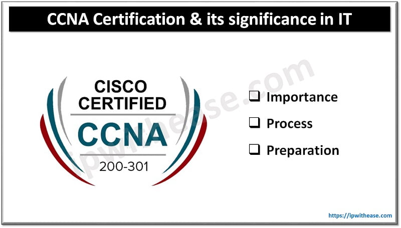The CCNA Certification & its significance in Information Technology 2 CCNA Certification