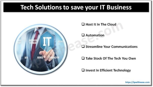 Savee Tech Tech Solutions to save your IT Business during the current economic ...