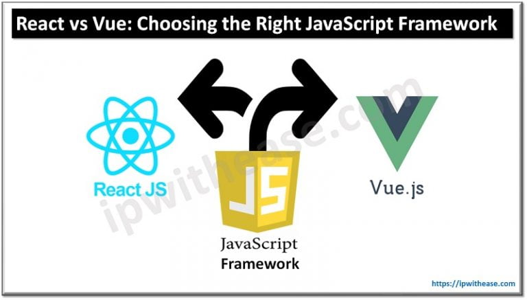 React vs Vue: Choosing the Right JavaScript Framework - IP With Ease