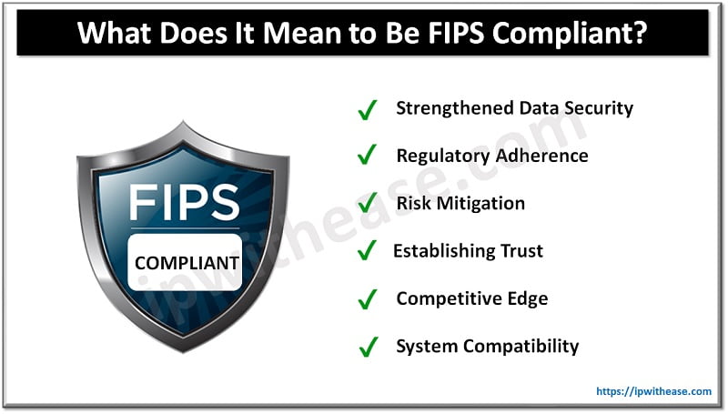 What Does It Mean to Be FIPS Compliant? IP With Ease What Does It Mean to Be FIPS Compliant? IP With Ease