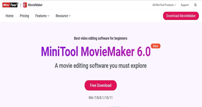 How to Edit Videos using MiniTool MovieMaker 6.0? 1 How to Edit Videos using MiniTool MovieMaker 1