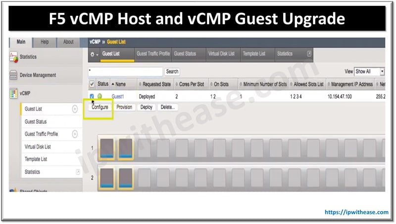 F5 vCMP Host and vCMP Guest Upgrade 4 F5 vCMP Host and vCMP Guest Upgrade