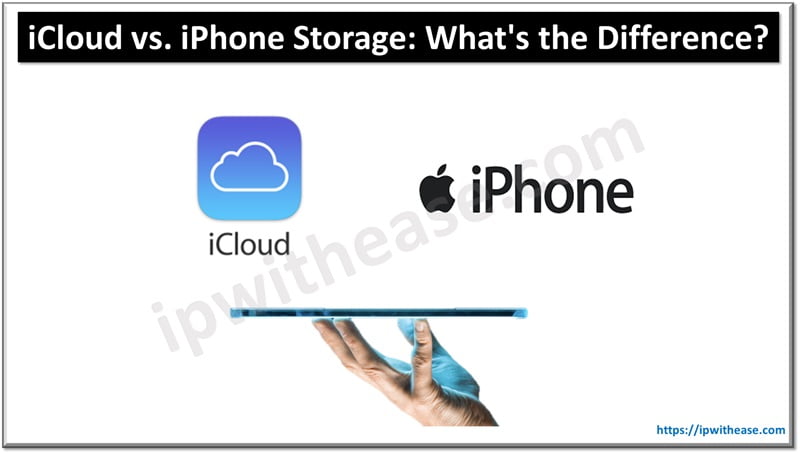 iCloud vs iPhone Storage: What's the Difference? 4 iCloud vs. iPhone Storage