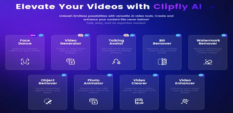 Clipfly Review: Effortless Video Creation with Cutting-Edge AI 2 CLIPFLY 2