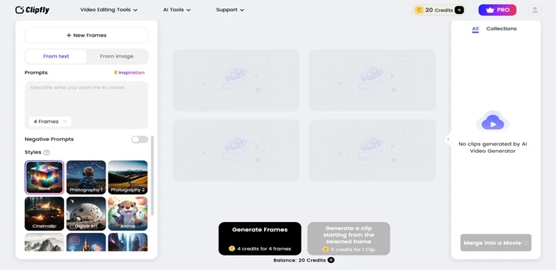 Clipfly Review: Effortless Video Creation with Cutting-Edge AI 3 CLIPFLY 3