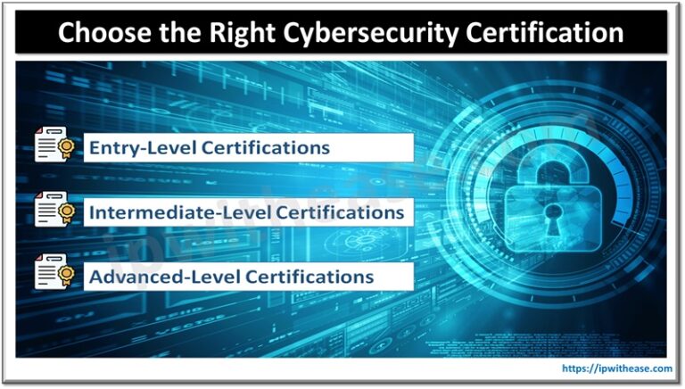 How To Choose The Right Cybersecurity Certification For Your Career