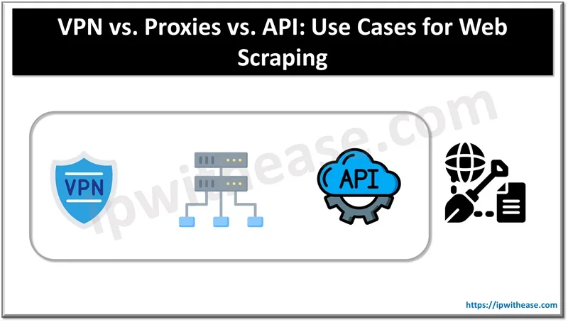 VPN vs Proxies vs API: Use Cases for Web Scraping 1 VPN vs. Proxies vs. API