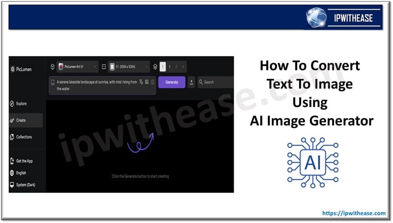 How To Convert Text To Image Using AI Image Generator