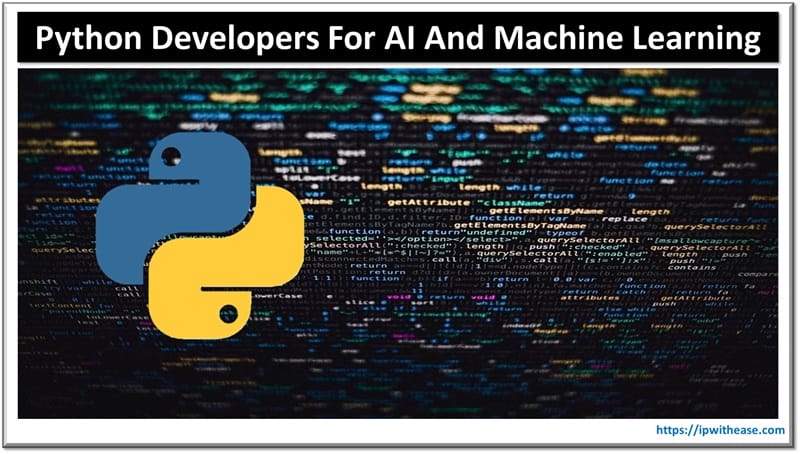 Python developers for AI and Machine Learning