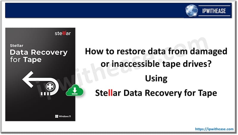 How to restore data from damaged or inaccessible tape drives