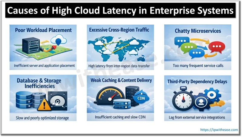 Causes of High Cloud Latency in Enterprise Systems