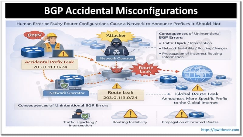 BGP Accidental Misconfigurations