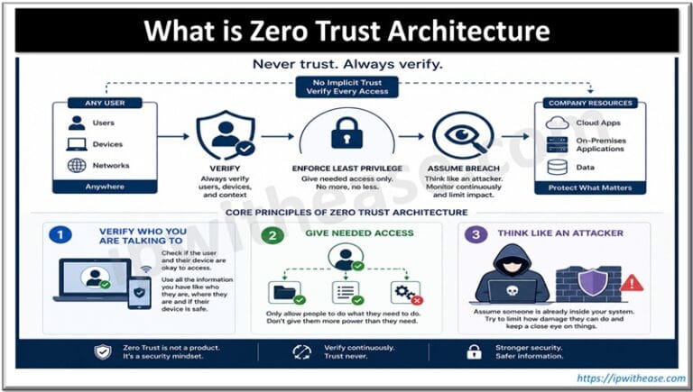 What is Zero Trust Architecture? ZTA - IP With Ease