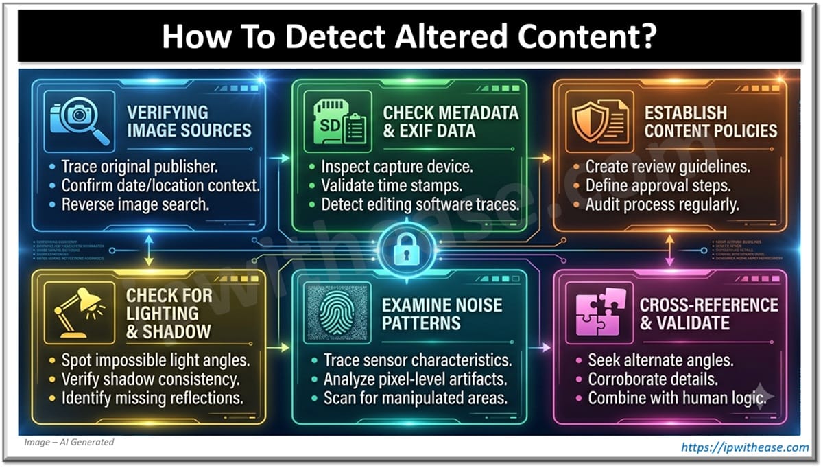How To Detect Altered Content of Images